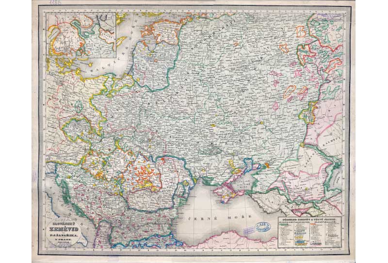 Šafařik, Pavel Josef, 1795-1861.
Slovanský zemĕvid / od P.J. Šafařika ; Vĕnceslav Merklas ryl. - V Praze : Vĕnceslav Merklas, 1842. Šafařik, Pavel Josef, 1795-1861. Slovanský zemĕvid / od P.J. Šafařika ; Vĕnceslav Merklas ryl. - V Praze : Vĕnceslav Merklas, 1842.